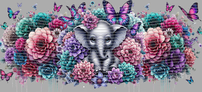 16oz Sunflower Girl-SU-65